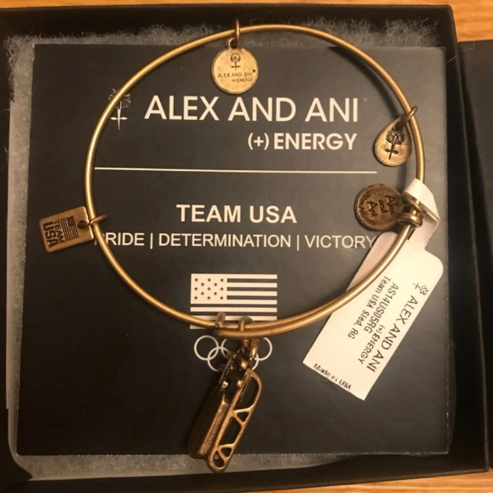 ALEX AND ANI Team USA Olympics Bobsled Bracelet